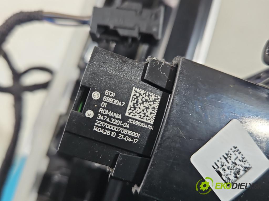 Bmw 5 G30 2017-2024 2.0d 190 HP automatic 140 kW 1995 cm3 4- lišta ozdobná vnitŕní: 6993047