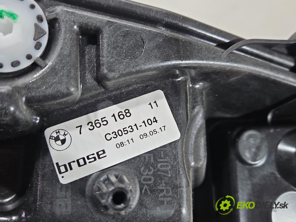 Bmw 5 G30 2017-2024 2.0d 190 HP automatic 140 kW 1995 cm3 4- mechanizmus okna zadné pravý 7365168