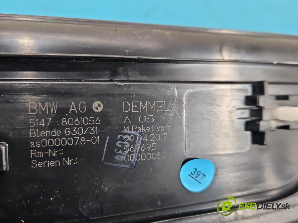 Bmw 5 G30 2017-2024 2.0d 190 HP automatic 140 kW 1995 cm3 4- lišta ozdobná vnitŕní: 8064906