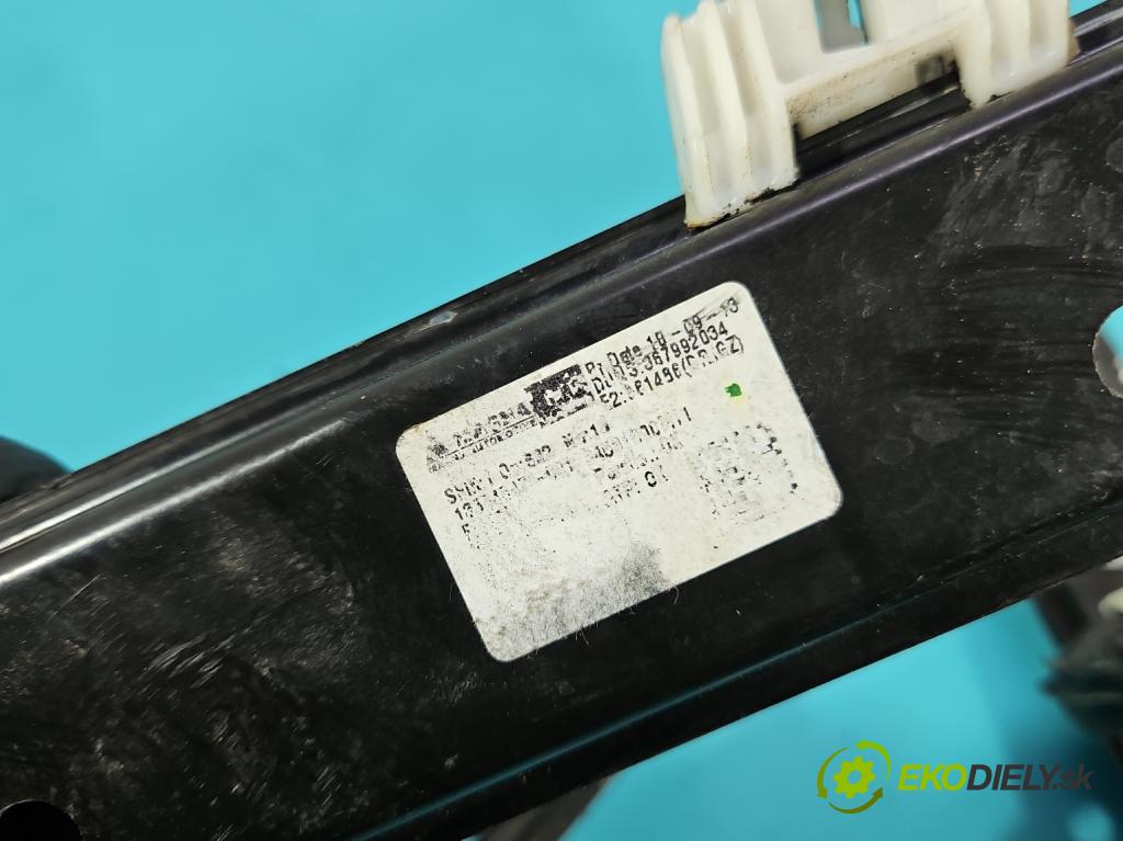 Opel Meriva B 2010-2017 1.3 cdti 75 hp manual 55 kW 1248 cm3 5- mechanismus stahování přední levý 367992034