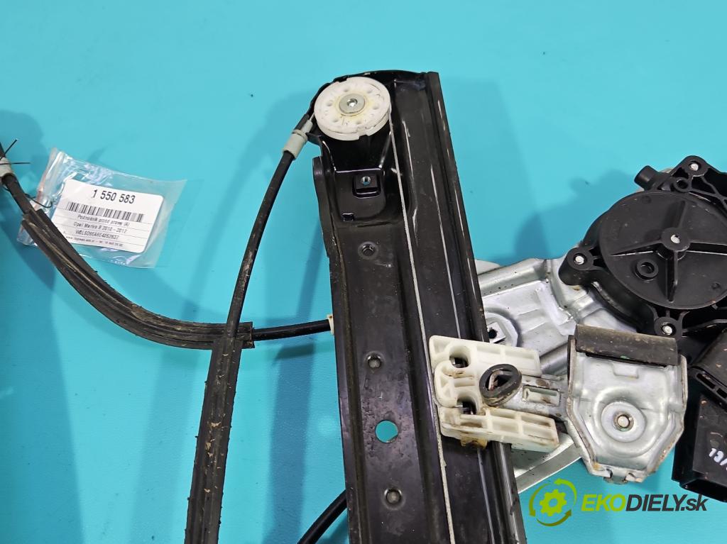 Opel Meriva B 2010-2017 1.3 cdti 75 HP manual 55 kW 1248 cm3 5- mechanizmus okna predné pravý