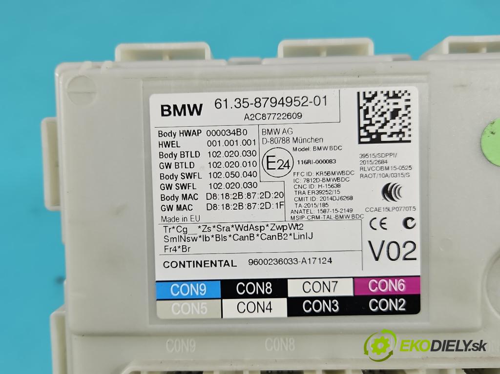Bmw 5 G30 2017-2024 2.0d 190 HP automatic 140 kW 1995 cm3 4- riadiaca jednotka motora 8598154
