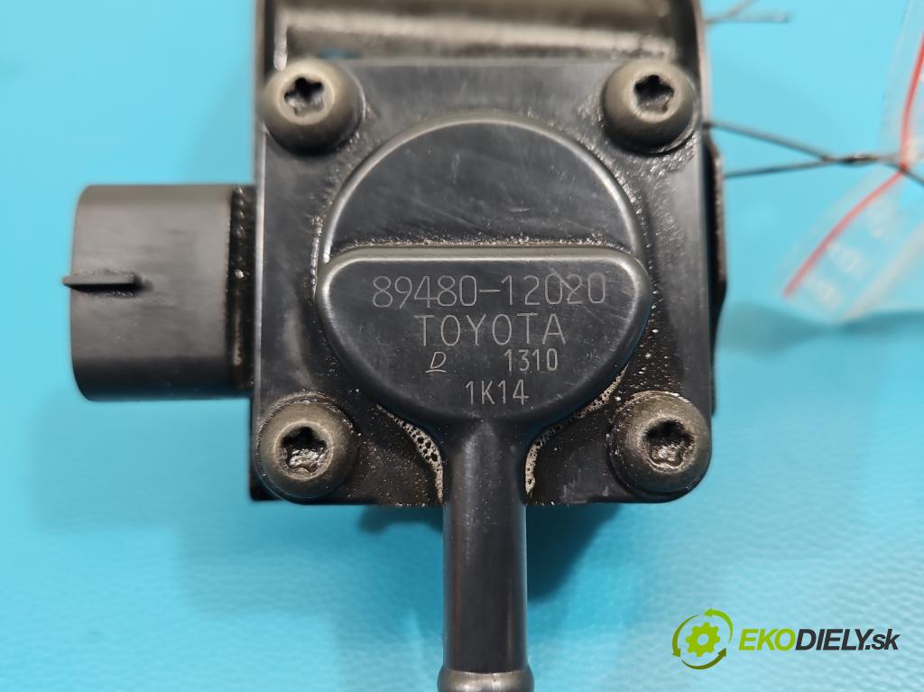 Toyota Auris I 2006-2013 2.0 D4D 126 hp manual 93 kW 1998 cm3 5- snímač tlaku spalin 89480-12020