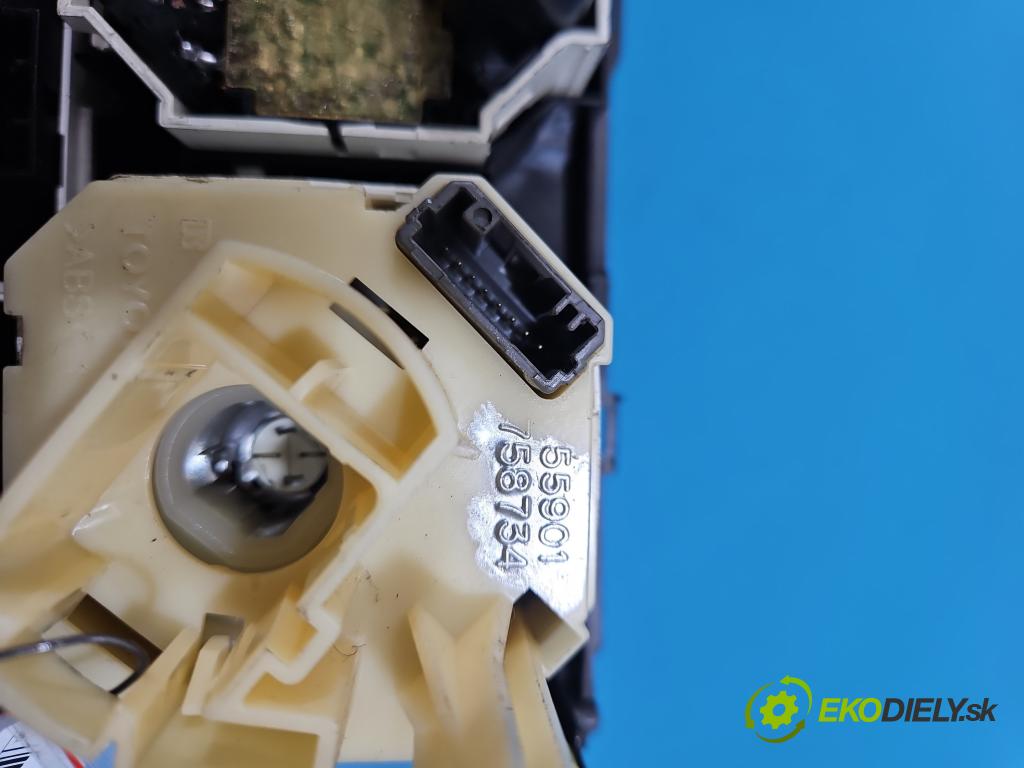 Toyota Auris I 2006-2013 2.0 D4D 126 HP manual 93 kW 1998 cm3 5- panel kúrenia 55406-02190