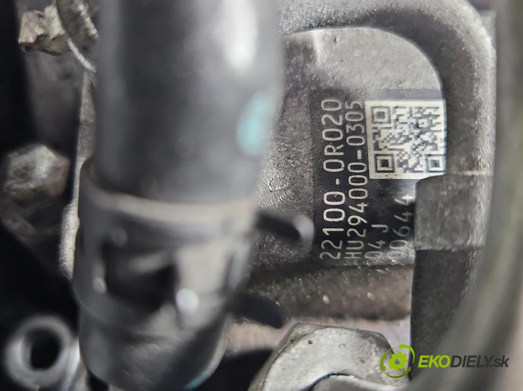 Toyota Auris I 2006-2013 2.0 D4D 126 HP manual 93 kW 1998 cm3 5- čerpadlo vstrekovacia 22100-0R020 (Vstrekovacie čerpadlo)