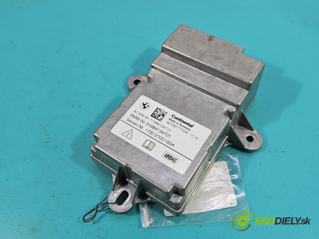 Bmw 5 G30 2017-2024 2.0d 190 hp automatic 140 kW 1995 cm3 4- řídící jednotka polštáře: 6841347