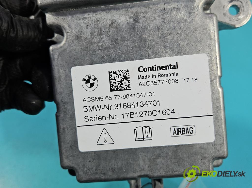 Bmw 5 G30 2017-2024 2.0d 190 hp automatic 140 kW 1995 cm3 4- řídící jednotka polštáře: 6841347