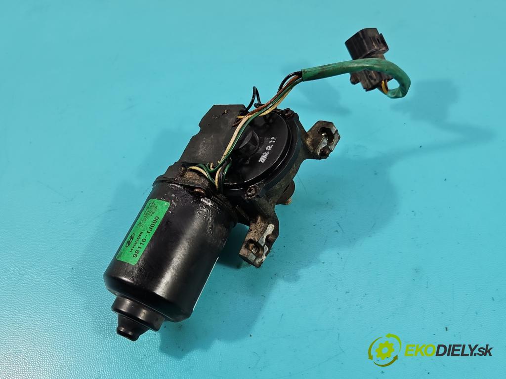 Hyundai I20 I 2008-2014 1.2 16V 78 HP manual 57.2 kW 1248 cm3 5- motor stieračov predné 98110-1J000