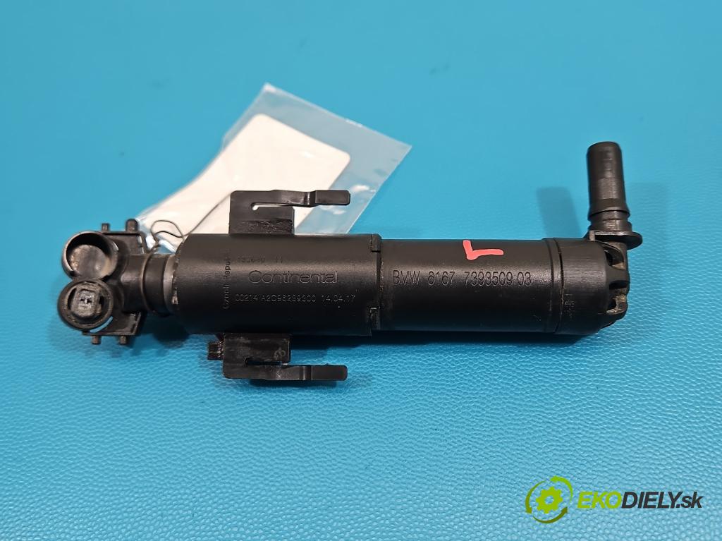 Bmw 5 G30 2017-2024 2.0d 190 hp automatic 140 kW 1995 cm3 4- ostřikovač reflektor: levý 7393509 (Motorek ostřikovačů)