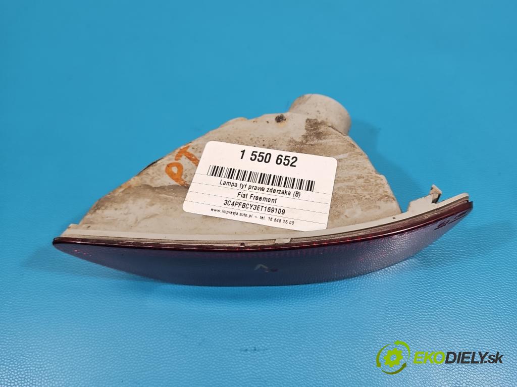 Fiat Freemont 2.0 jtd 170 HP automatic 125 kW 1956 cm3 5- svetlo / reflektor zadné pravé nárazník 57010716AB