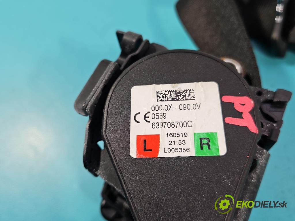 Bmw 5 G30 2017-2024 2.0d 190 HP automatic 140 kW 1995 cm3 4- pas bezpečnosť: zadné pravý 639708700C