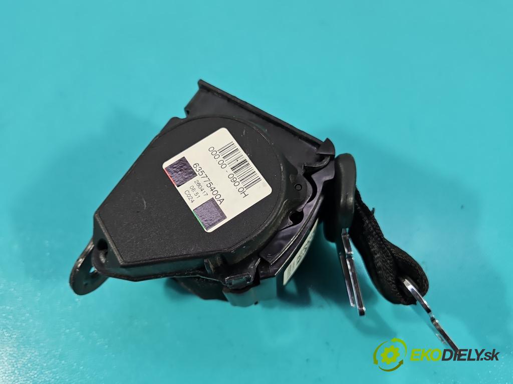 Bmw 5 G30 2017-2024 2.0d 190 HP automatic 140 kW 1995 cm3 4- pas bezpečnosť: zadné stredný 635775400A