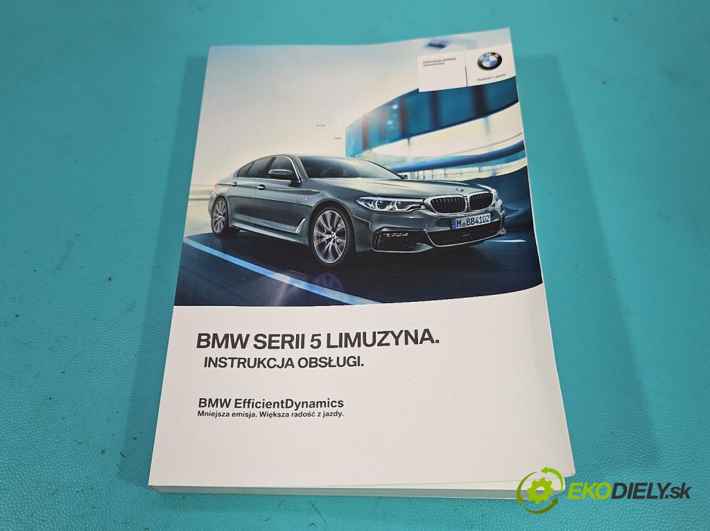 Bmw 5 G30 2017-2024 2.0d 190 HP automatic 140 kW 1995 cm3 4- Pokyn: