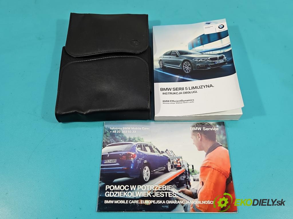 Bmw 5 G30 2017-2024 2.0d 190 HP automatic 140 kW 1995 cm3 4- Pokyn: 