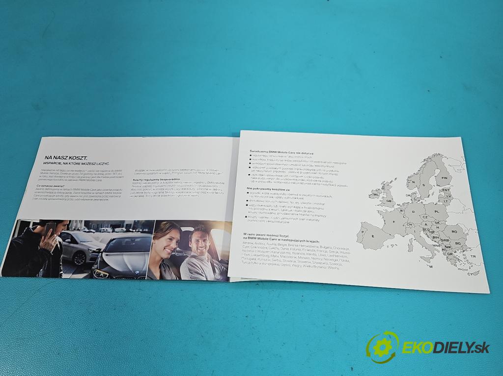 Bmw 5 G30 2017-2024 2.0d 190 HP automatic 140 kW 1995 cm3 4- Pokyn: