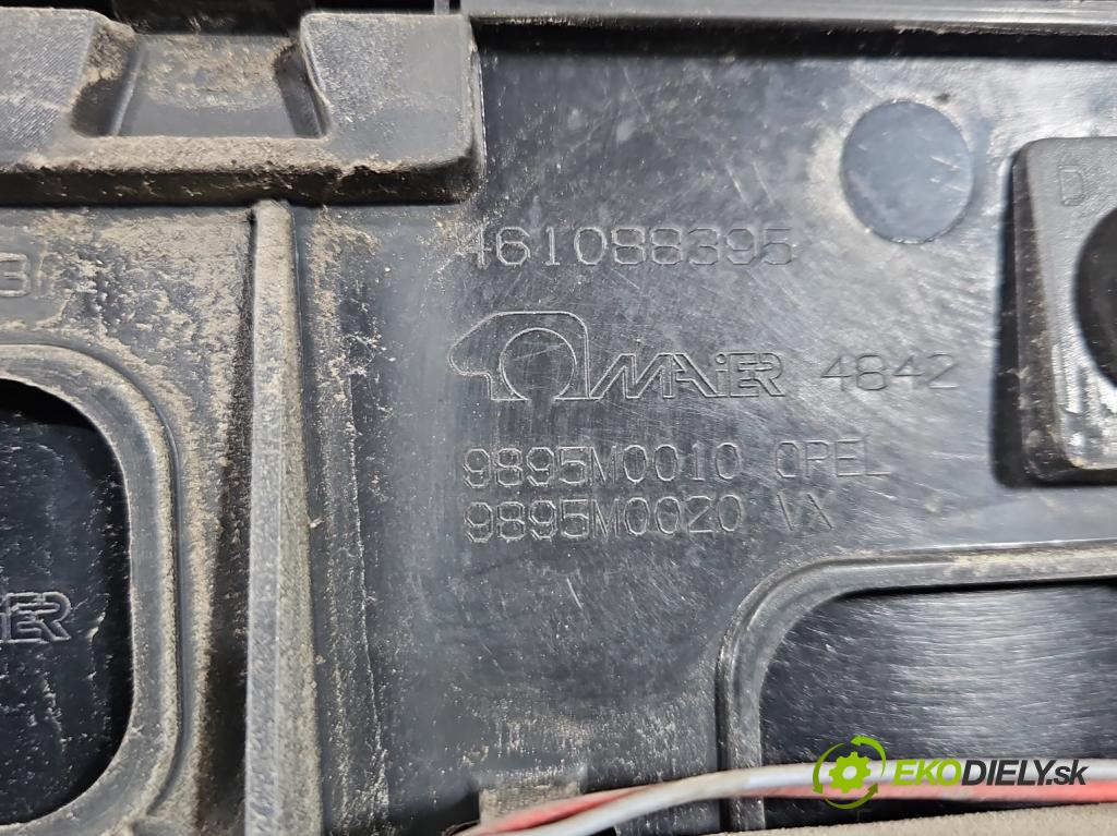 Opel Meriva B 2010-2017 1.3 cdti 75 HP manual 55 kW 1248 cm3 5- rukoväť kufrové dvere zadné 13268683