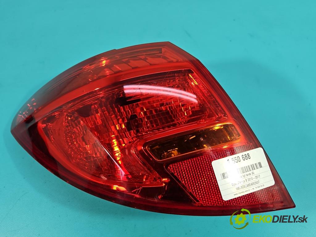 Opel Meriva B 2010-2017 1.2 cdti 75 HP manual 55 kW 1248 cm3 5- svetlo / reflektor zadné ľavé 13434859 (Kľučka dverí ostatné)