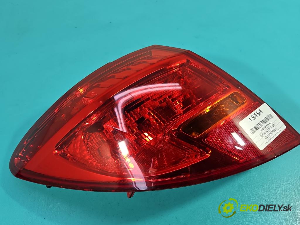 Opel Meriva B 2010-2017 1.2 cdti 75 HP manual 55 kW 1248 cm3 5- svetlo / reflektor zadné ľavé 13434859 (Kľučka dverí ostatné)