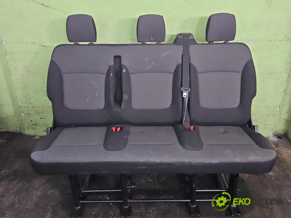 Renault Trafic III 2014 - 2.0 dci 150 HP manual 110 kW 1997 cm3 5- Sedačka zadné ľavý III 