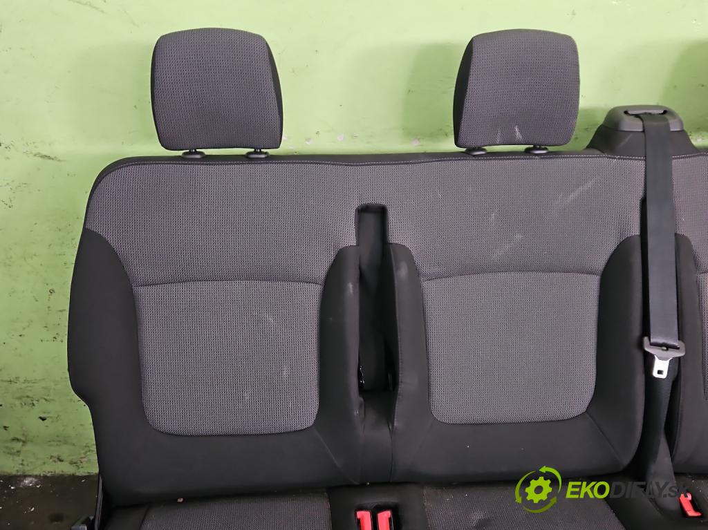Renault Trafic III 2014 - 2.0 dci 150 HP manual 110 kW 1997 cm3 5- Sedačka zadné ľavý III