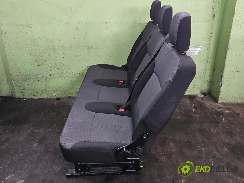 Renault Trafic III 2014 - 2.0 dci 150 HP manual 110 kW 1997 cm3 5- Sedačka zadné ľavý III