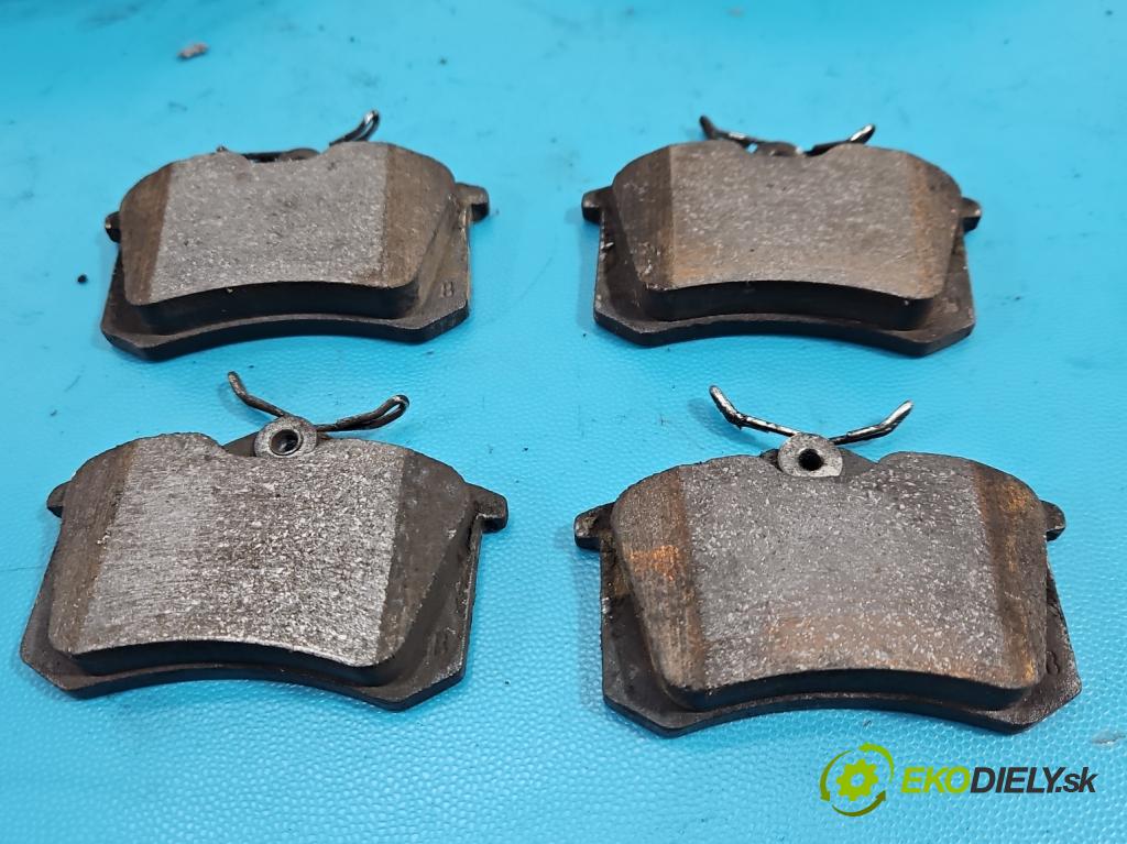 Vw Golf IV 1997-2003 1.9 tdi 110 HP manual 81 kW 1896 cm3 5- Štíty: brzdové zadné