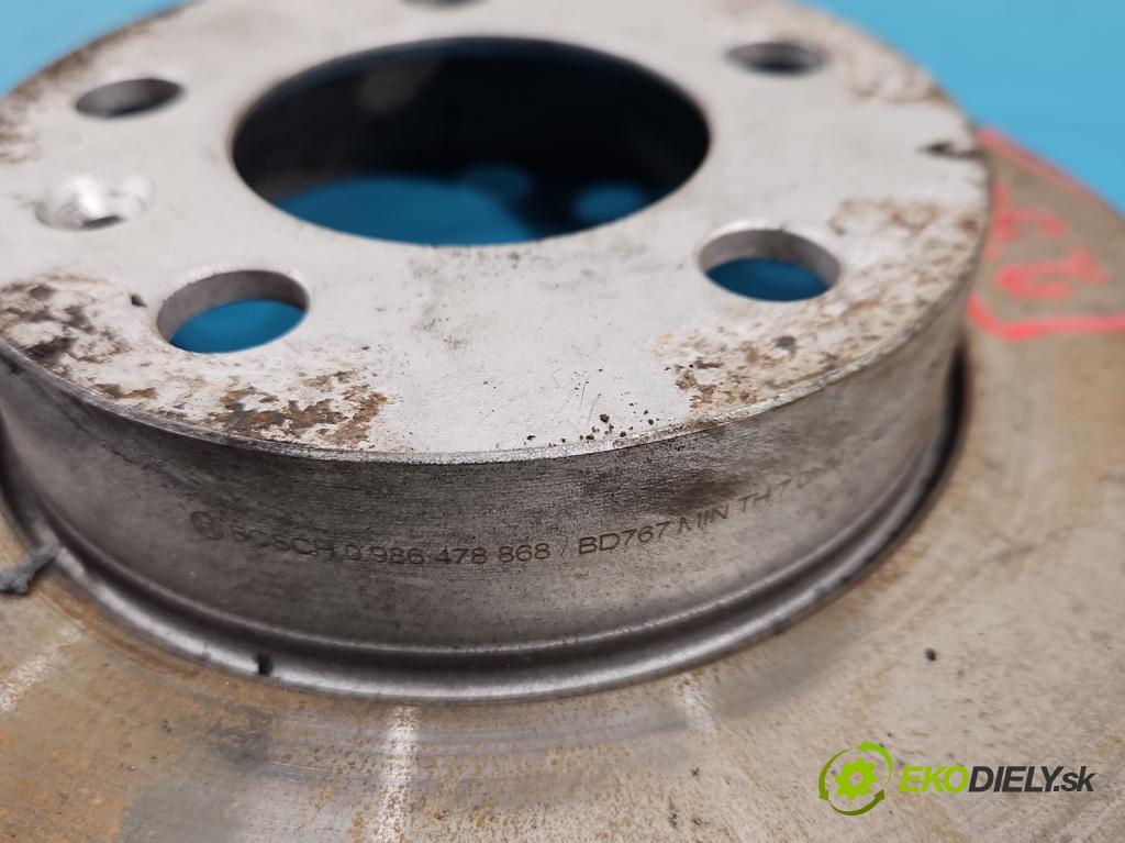 Vw Golf IV 1997-2003 1.9 tdi 110 HP manual 81 kW 1896 cm3 5- Štíty: brzdové zadné