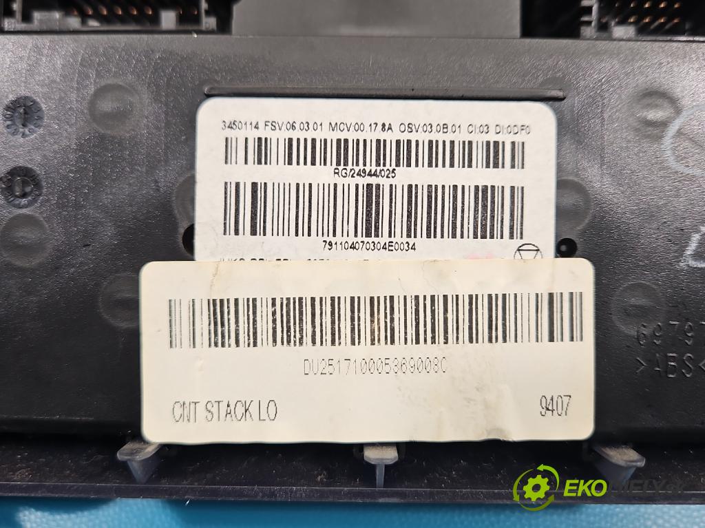 Mini One II 2006-2013 1.6 16V 120 HP manual 88 kW 1598 cm3 3- panel kúrenia 3450114