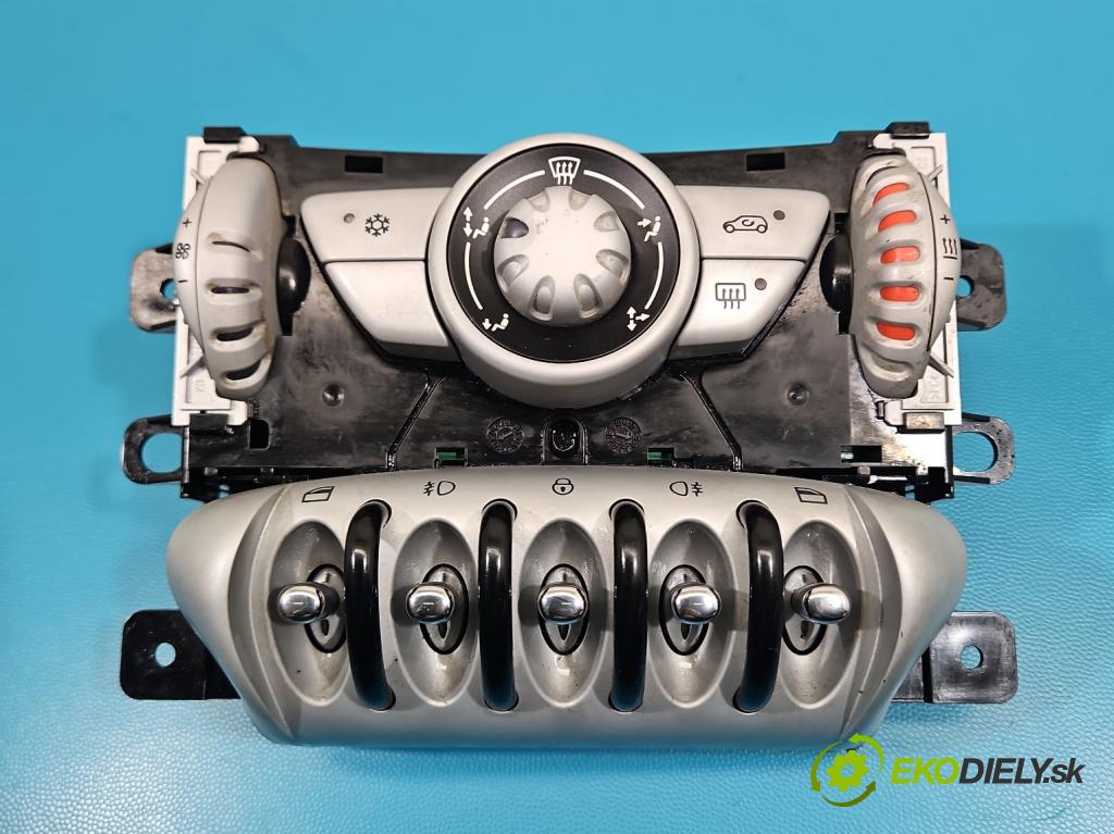 Mini One II 2006-2013 1.6 16V 120 HP manual 88 kW 1598 cm3 3- panel kúrenia 3450114