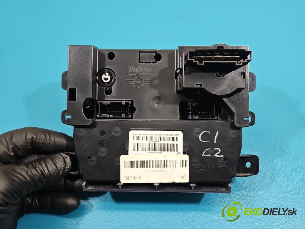 Mini One II 2006-2013 1.6 16V 120 HP manual 88 kW 1598 cm3 3- panel kúrenia 3450114