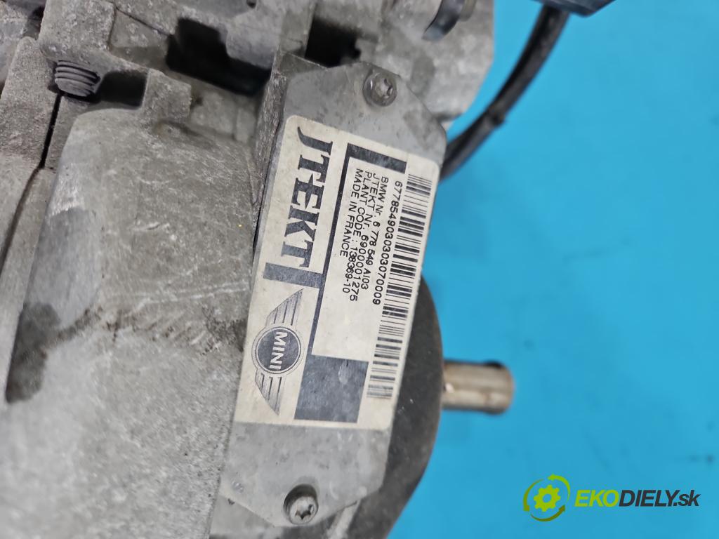 Mini One II 2006-2013 1.6 16V 120 HP manual 88 kW 1598 cm3 3- Ozubené kolo: volant 6800002726E