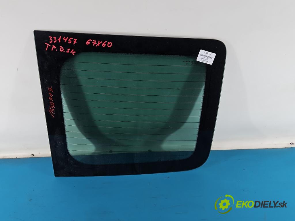 Renault Trafic III 2014 - 2.0 dci 150 hp manual 110 kW 1997 cm3 5- sklo dveře zadní pravé 