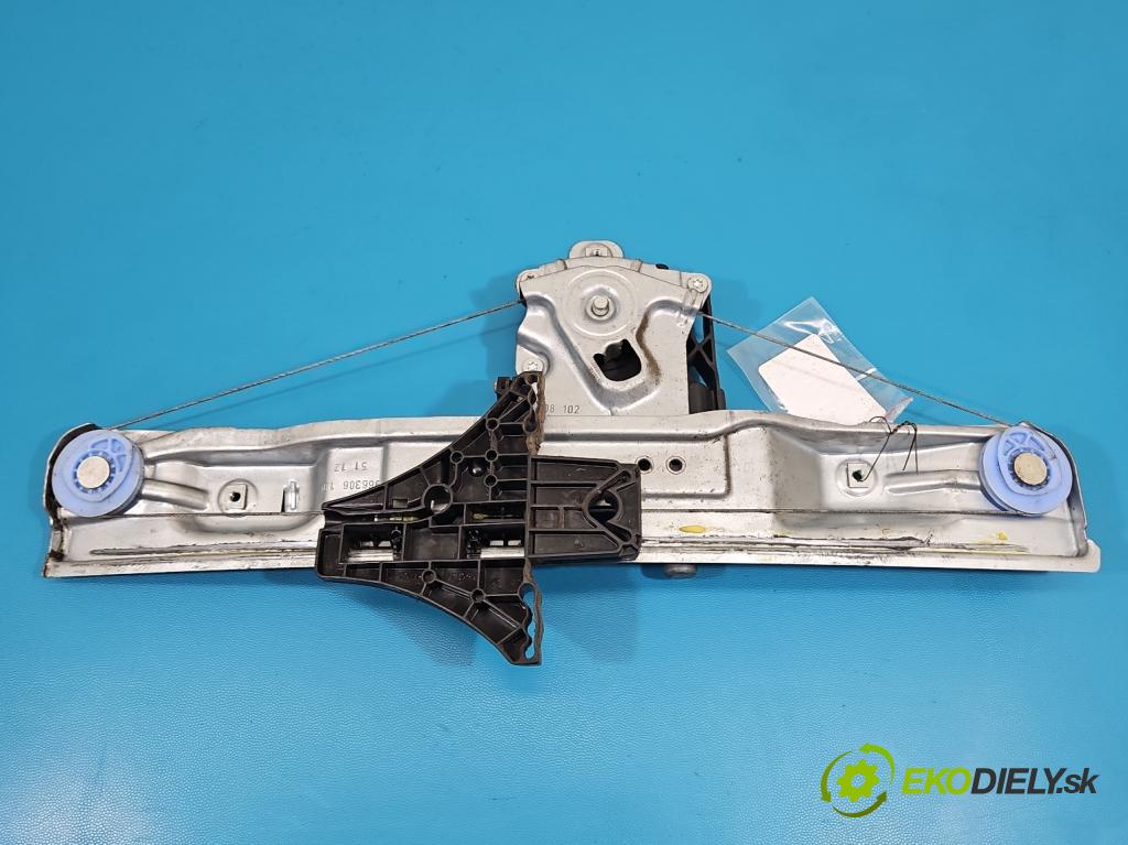 Opel Insignia A 2008-2017 2.0 cdti 131 HP manual 96 kW 1956 cm3 5- mechanizmus okna zadné ľavý 915722-104