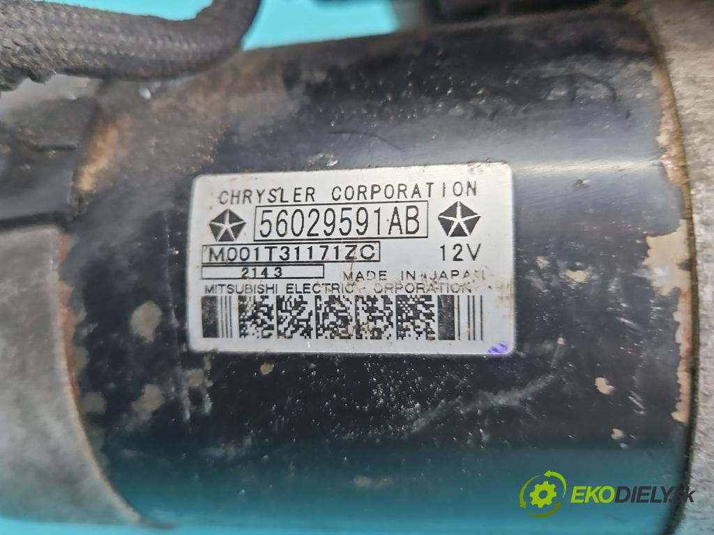 Fiat Freemont 2.0 jtd 170 HP automatic 125 kW 1956 cm3 5- štartér 56029591AB (Štartér)