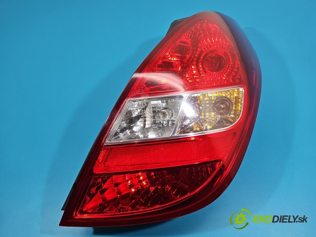 Hyundai I20 I 2008-2014 1.2 16V 78 HP manual 57.2 kW 1248 cm3 5- svetlo / reflektor zadné pravé 92402-4P000 (Kľučka dverí ostatné)