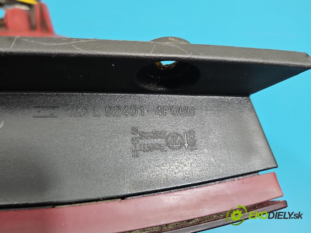 Hyundai I20 I 2008-2014 1.2 16V 78 HP manual 57.2 kW 1248 cm3 5- svetlo / reflektor zadné ľavé 92401-4P000 (Kľučka dverí ostatné)
