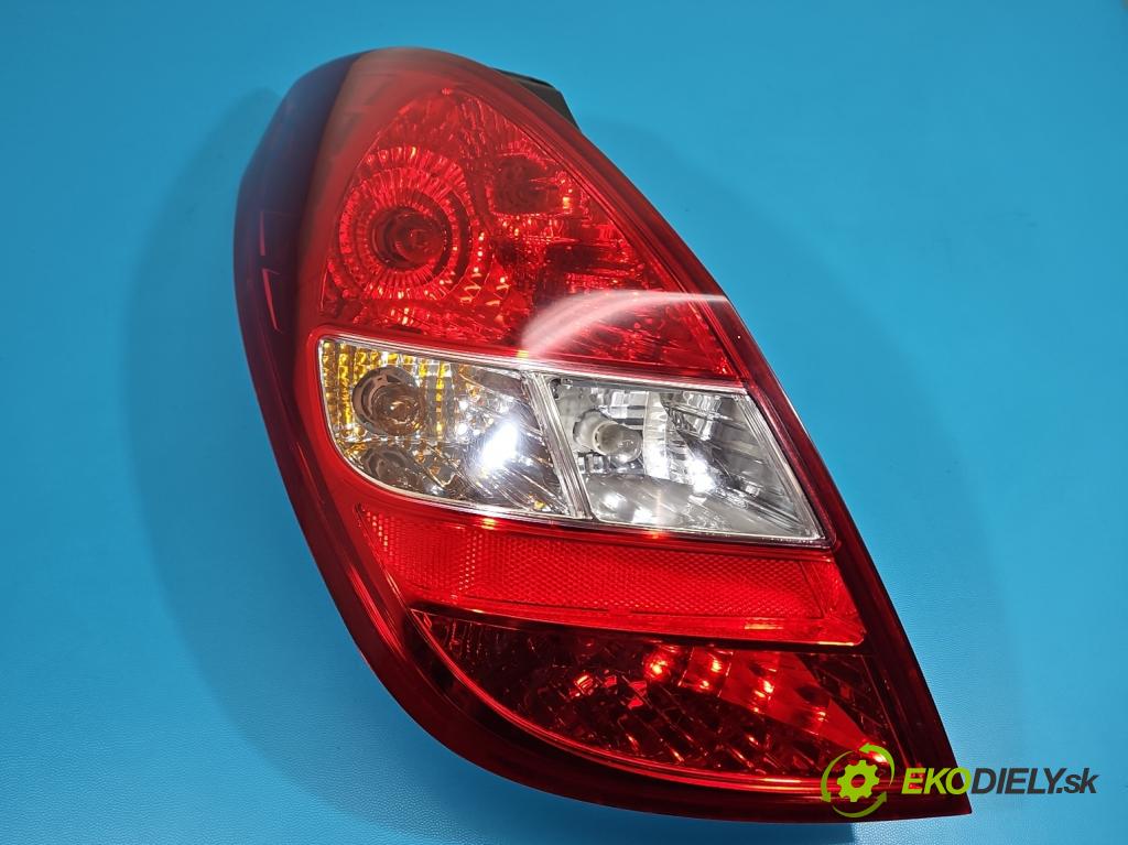 Hyundai I20 I 2008-2014 1.2 16V 78 HP manual 57.2 kW 1248 cm3 5- svetlo / reflektor zadné ľavé 92401-4P000 (Kľučka dverí ostatné)
