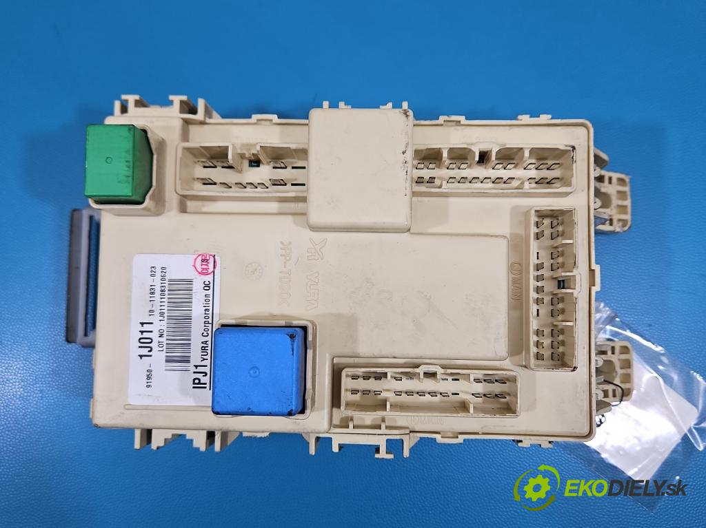 Hyundai I20 I 2008-2014 1.2 16V 78 hp manual 57.2 kW 1248 cm3 5- skříňka pojistková 91950-1J011 (Pojistková skříňka)