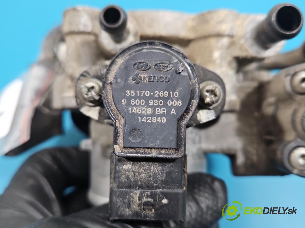 Hyundai I20 I 2008-2014 1.2 16V 78 HP manual 57.2 kW 1248 cm3 5- klapka 35100-03000 (Škrtiaca klapka)