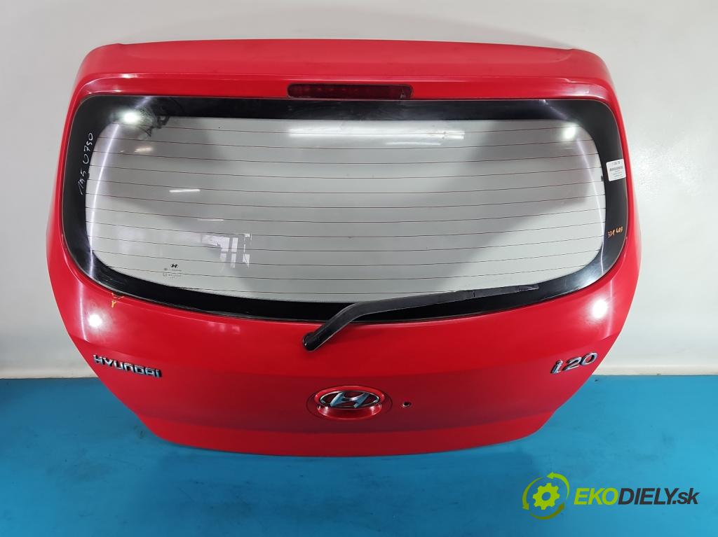 Hyundai I20 I 2008-2014 1.2 16V 78 hp manual 57.2 kW 1248 cm3 5- zadní kufrové dveře  (Zadní kapota (kufr))
