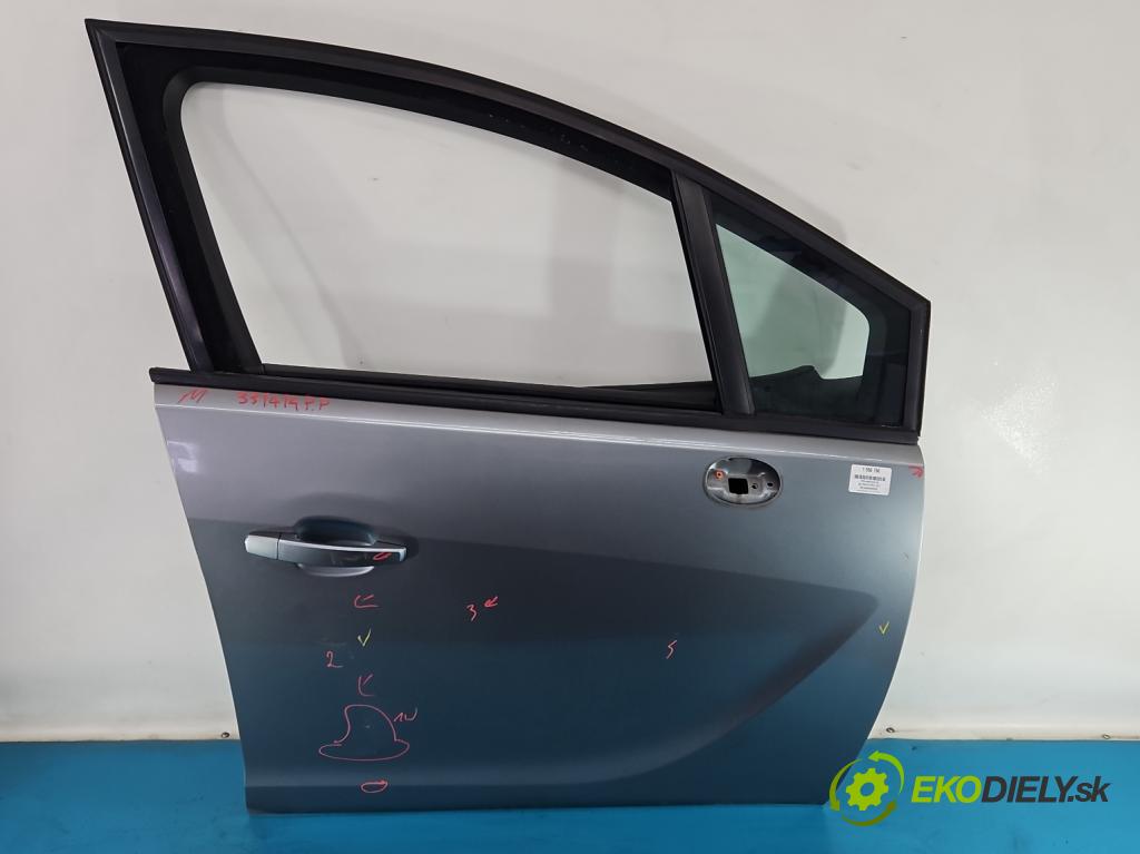 Opel Meriva B 2010-2017 1.3 cdti 75 hp manual 55 kW 1248 cm3 5- dveře přední pravé  (Klika dveří ostatní)