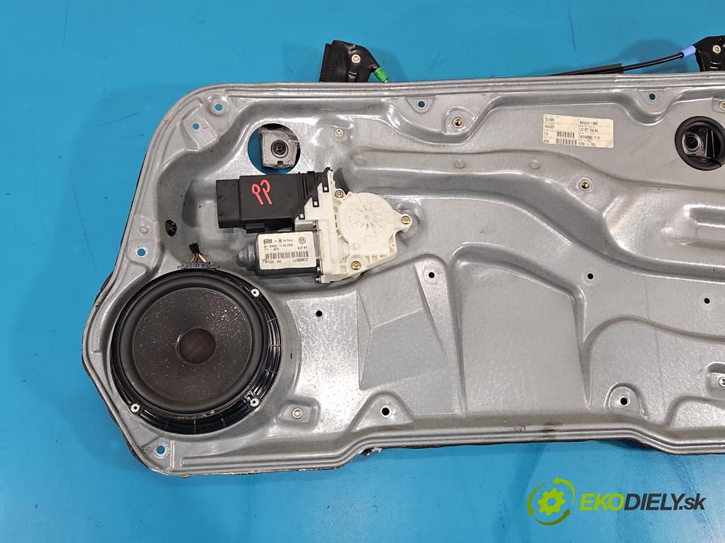 Vw Golf IV 1997-2003 1.4b: 75 HP manual 55 kW 1390 cm3 3- mechanizmus okna predné pravý 1J1959802D