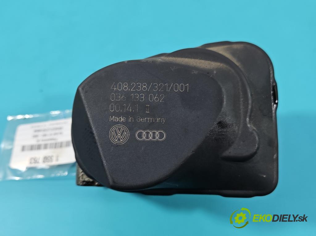 Vw Golf IV 1997-2003 1.4b: 75 HP manual 55 kW 1390 cm3 3- klapka 036133062 (Škrtiaca klapka)