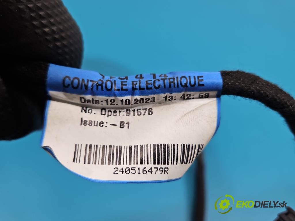 Renault Trafic III 2014 - 2.0 dci 150 HP manual 110 kW 1997 cm3 5- Zväzok: dvere zadné pravých 240516479R