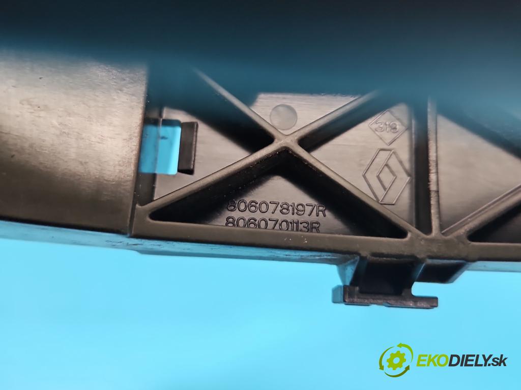 Renault Trafic III 2014 - 2.0 dci 150 HP manual 110 kW 1997 cm3 5- rukoväť predné ľavé mimo: 806075481R (Kľučka dverí vonkajšia predná ľavá)