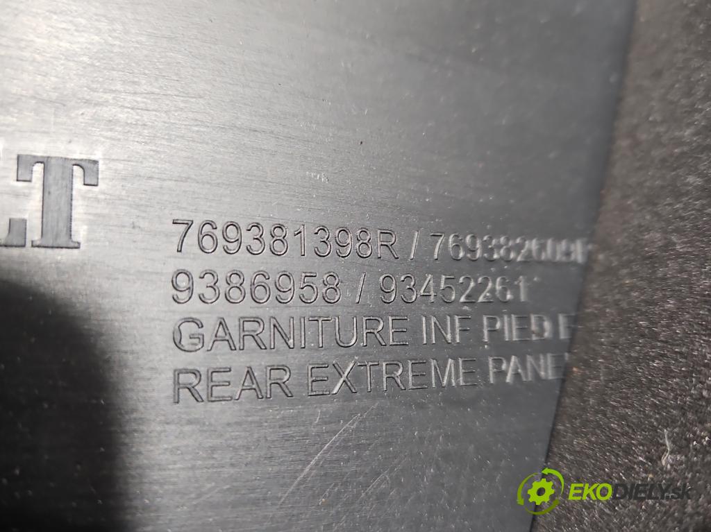 Renault Trafic III 2014 - 2.0 dci 150 hp manual 110 kW 1997 cm3 5- Tapacír: kufra: pravé 769381398R