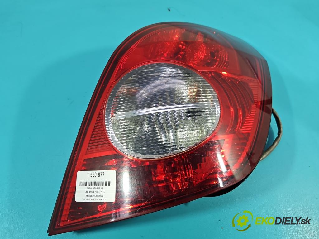 Opel Antara 2006-2015 2.0 cdti 150 HP automatic 110 kW 1991 cm3 5- svetlo / reflektor zadné pravé  (Kľučka dverí ostatné)