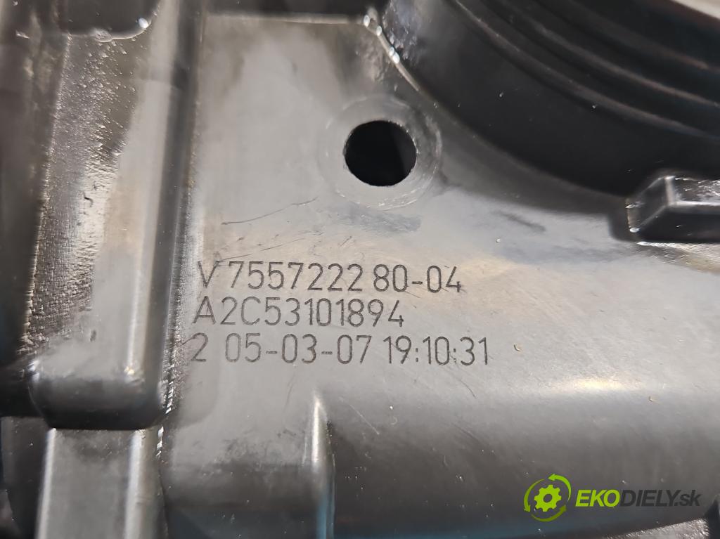 Mini One II 2006-2013 1.6 16V 120 HP manual 88 kW 1598 cm3 3- klapka 755722280 (Škrtiaca klapka)