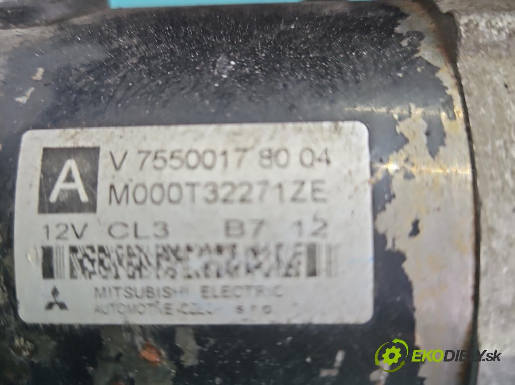 Mini One II 2006-2013 1.6 16V 120 HP manual 88 kW 1598 cm3 3- štartér M000T32271ZE (Štartér)