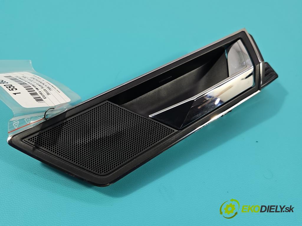 Skoda Superb III 2015-2024 2.0 tdi 150 hp automatic 110 kW 1968 cm3 5- klika uvnitř: zadní pravé 3V0839222B (Klika dveří ostatní)